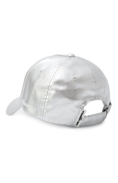 Хлопковая бейсболка KARL LAGERFELD KIDS, арт. Z30392, фото 2
