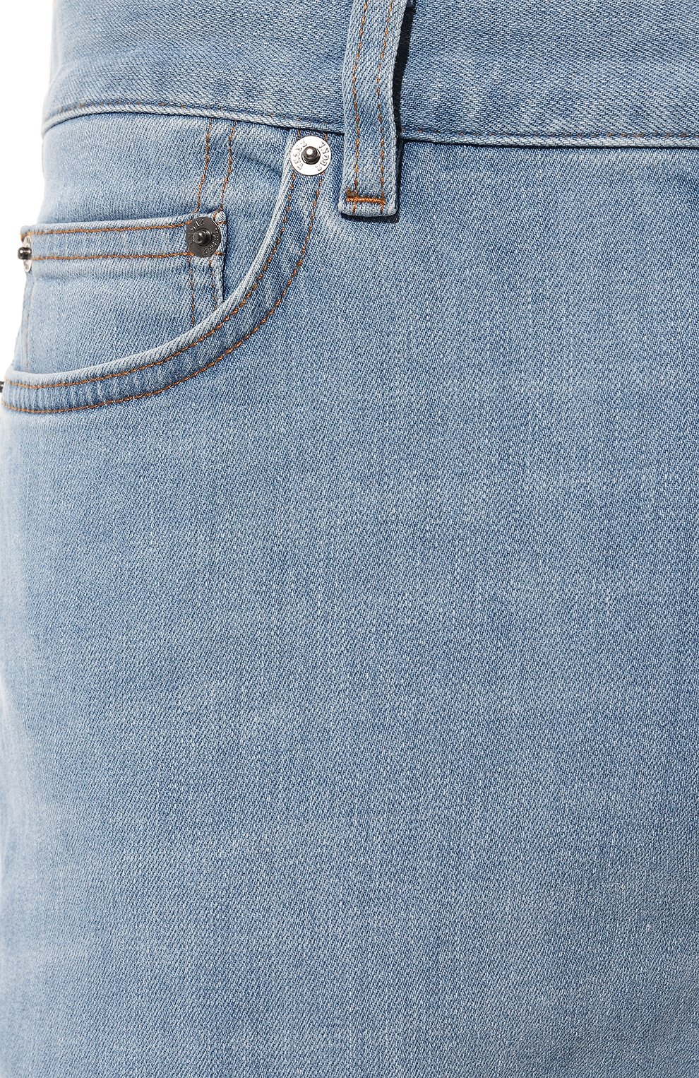Джинсы ZEGNA голубого цвета по цене 76900 руб., арт. UDI78A7/CITY, фото 5 Джинсы ZEGNA, арт. UDI78A7/CITY, фото 5
