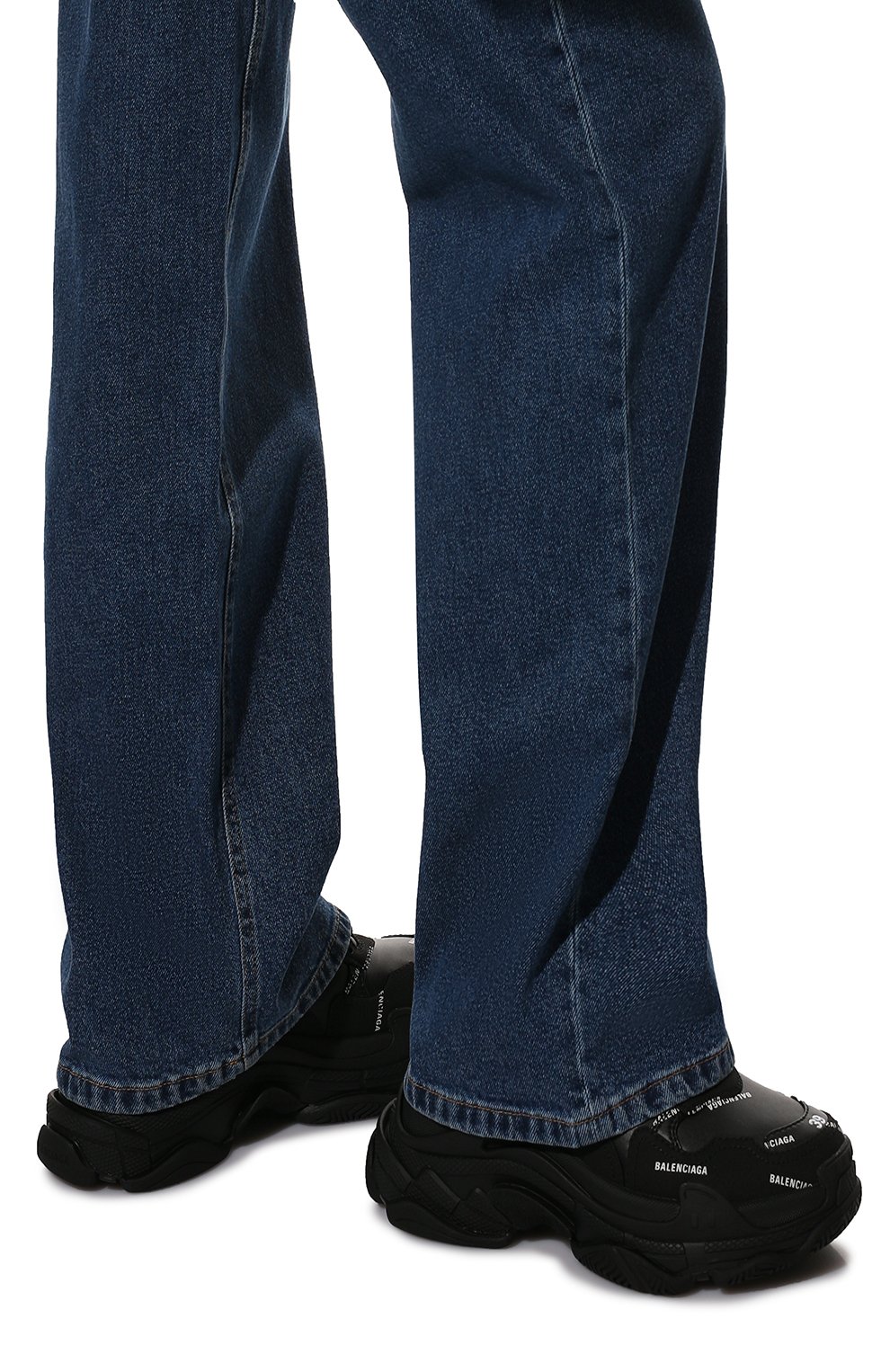 Кожаные кроссовки triple s BALENCIAGA, арт. 524039/W2FA1, фото 3