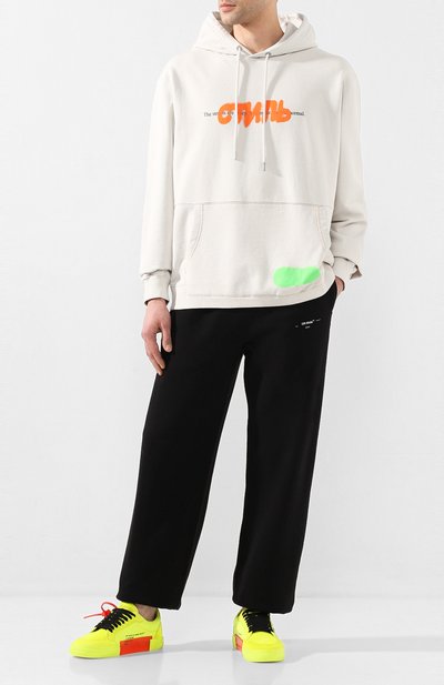 Комбинированные кеды vulcanized OFF-WHITE, арт. 0MIA085R20C210506210, фото 2