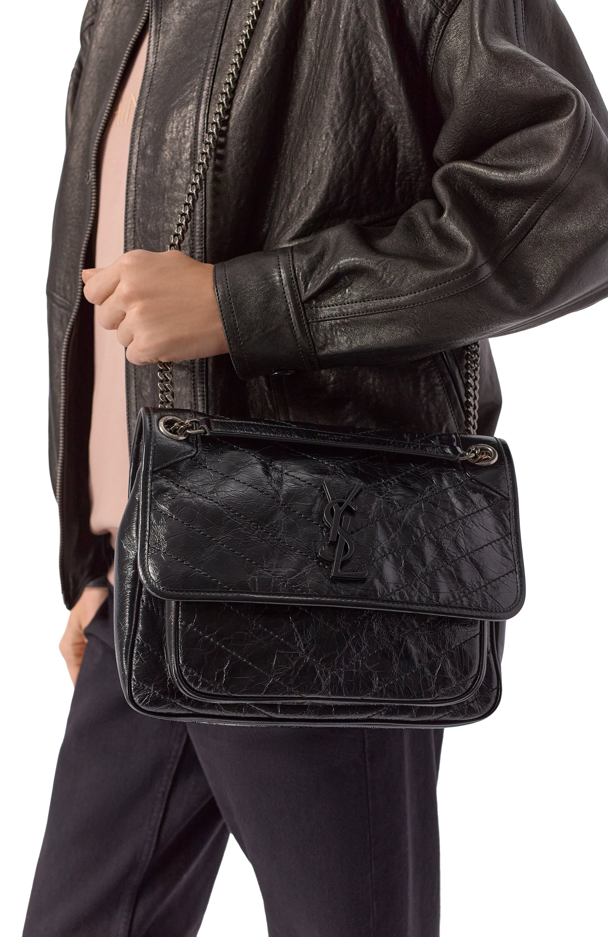 Сумка niki SAINT LAURENT, арт. 633158/0EN04, фото 2