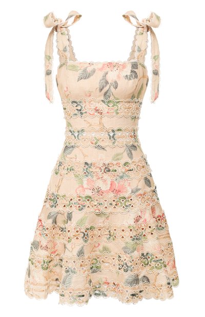 Женское льняное платье ZIMMERMANN, арт. 7292DKIR/PMGA