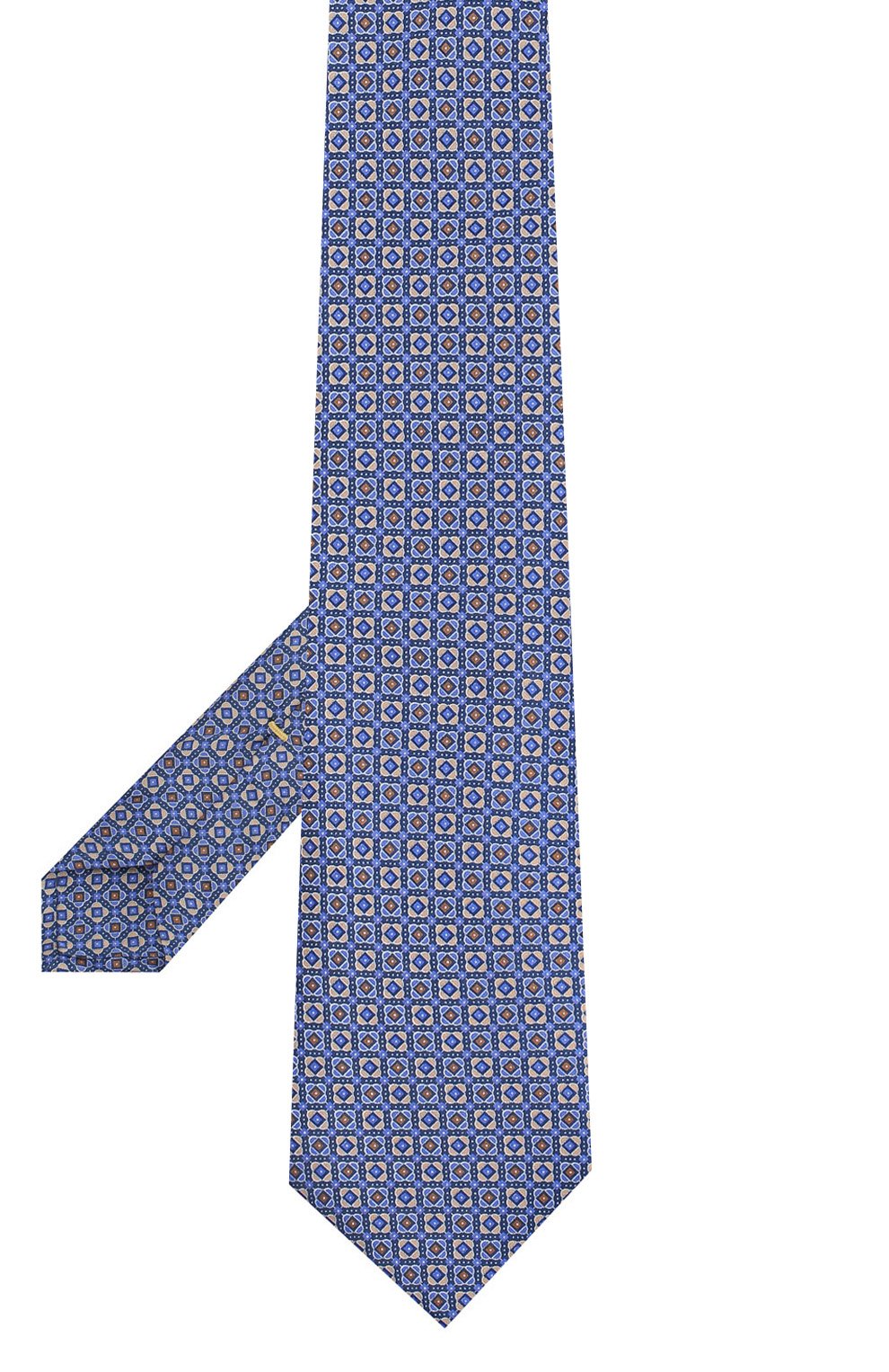 Шелковый галстук CANALI синего цвета по цене 10950 руб., арт. 18/HS02119, фото 2 Шелковый галстук CANALI, арт. 18/HS02119, фото 2
