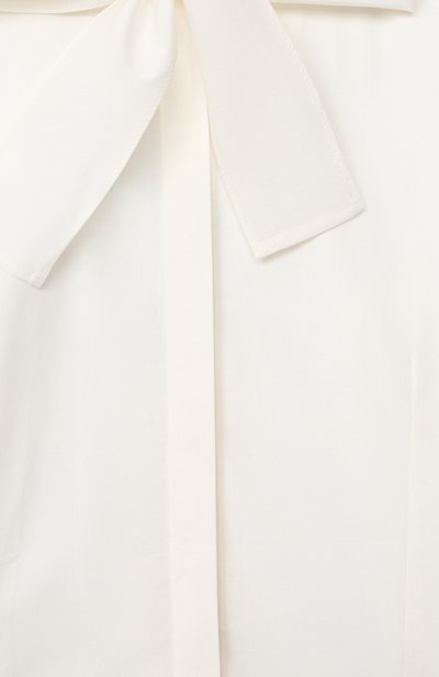 Хлопковая блузка ALETTA бежевого цвета по цене 9490 руб., арт. AC666278DML/4A-8A, фото 3 Хлопковая блузка ALETTA, арт. AC666278DML/4A-8A, фото 3