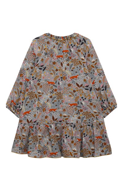 Платье из вискозы IL GUFO разноцветного цвета по цене 16400 руб., арт. A22VL491R4003/2A-4A, фото 2 Платье из вискозы IL GUFO, арт. A22VL491R4003/2A-4A, фото 2