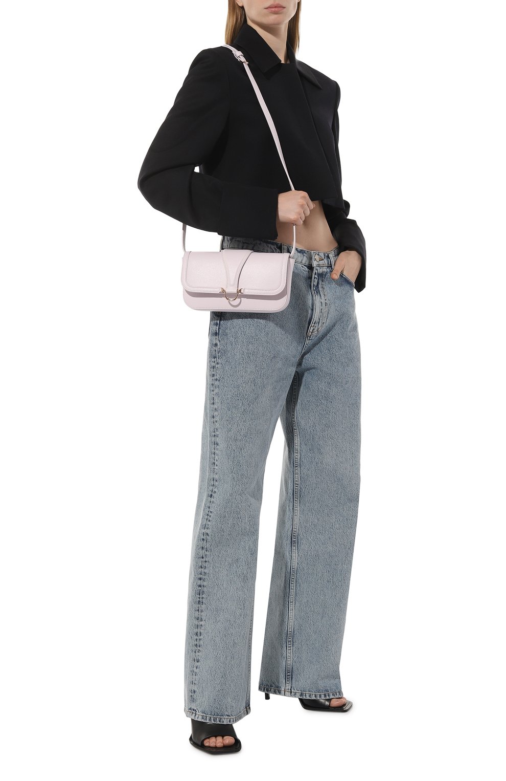 Сумка BORBONESE сиреневого цвета по цене 51450 руб., арт. 922001, фото 7 Сумка BORBONESE, арт. 922001, фото 7