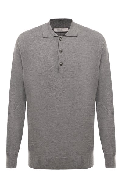 Мужская поло из шерсти и кашемира CORTIGIANI, арт. 1AS107