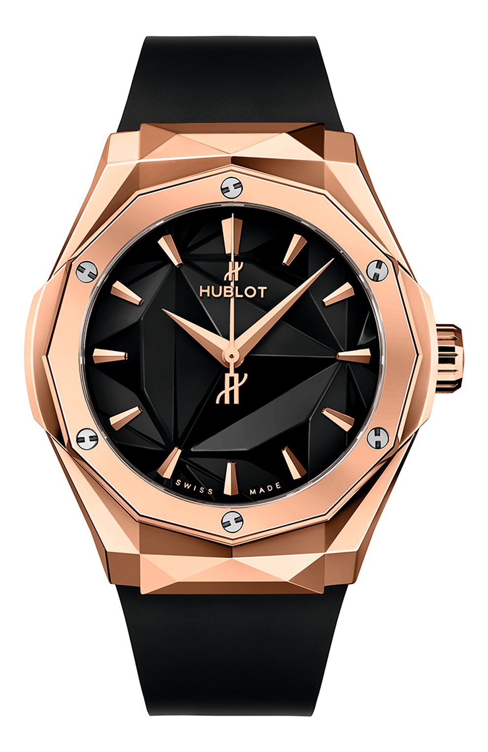 Мужские часы classic fusion orlinski king gold HUBLOT бесцветного цвета, арт. 550.OS.1800.RX.ORL19 | Фото 1 (Механизм: Автомат; Материал корпуса: Розовое золото; Региональные ограничения белый список (Axapta Mercury): Не проставлено; Цвет циферблата: Чёрный; Нос: Не проставлено)