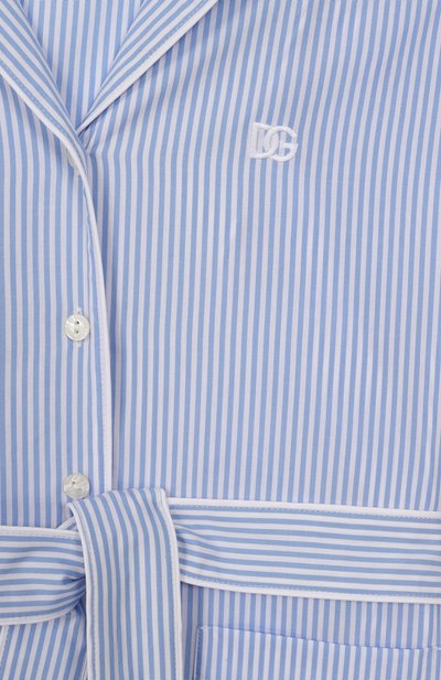 Хлопковая рубашка DOLCE & GABBANA, арт. L56S07/FR50S_001, фото 3