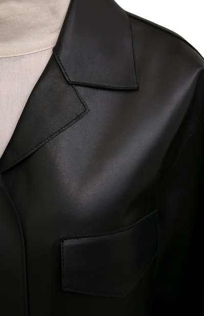 Кожаная куртка TOTEME, арт. 213-108-737, фото 5