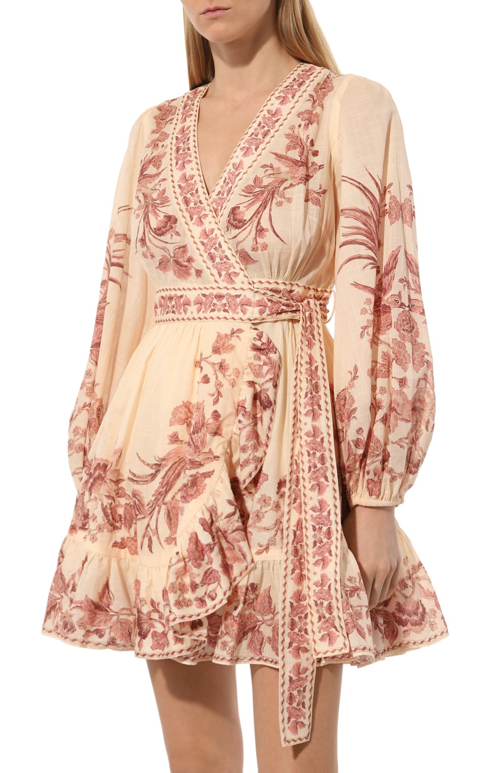 Хлопковое платье ZIMMERMANN, арт. 1469DSS243, фото 3