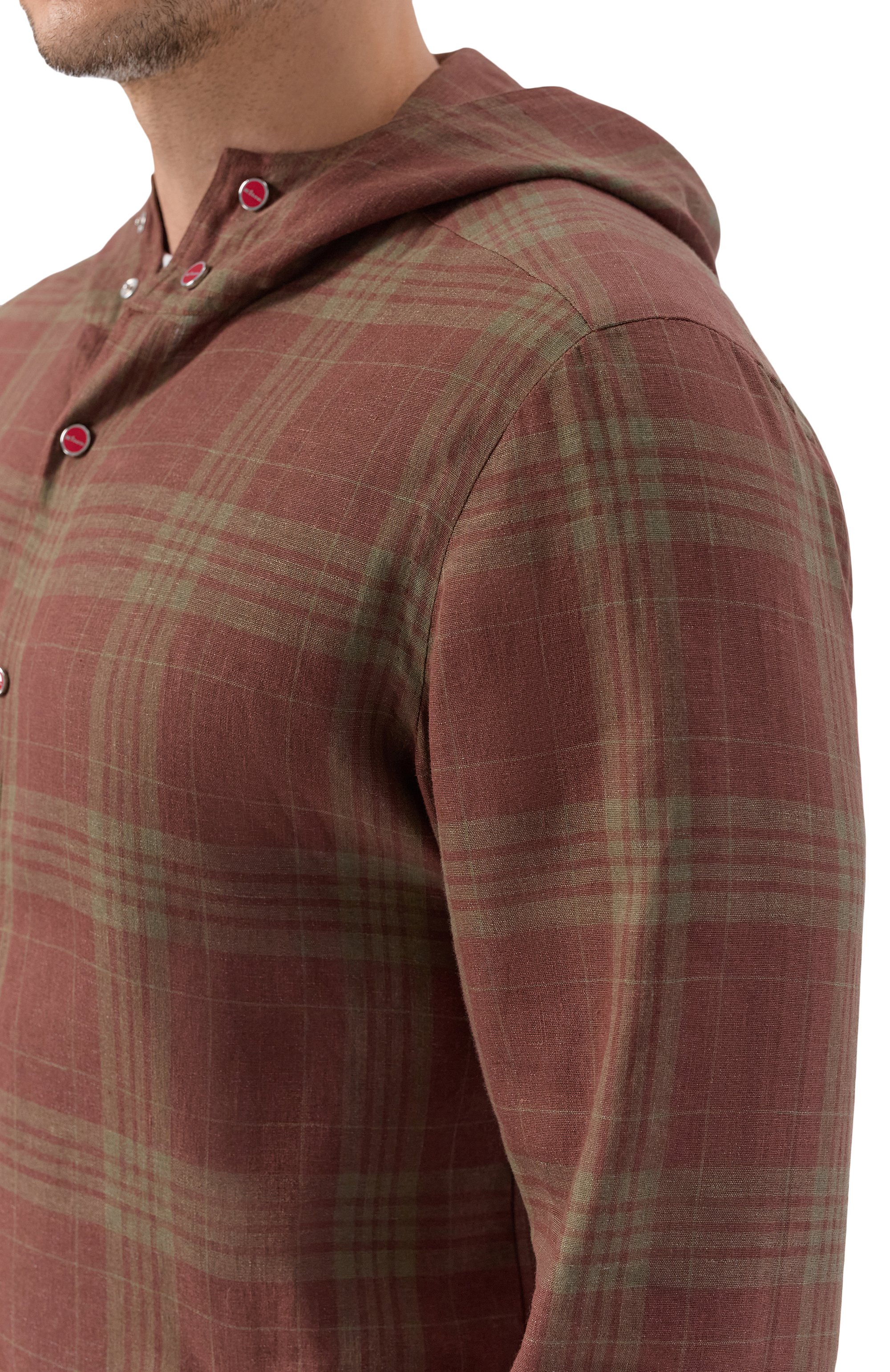 Льняная рубашка KITON, арт. UMCMARH0926910, фото 5