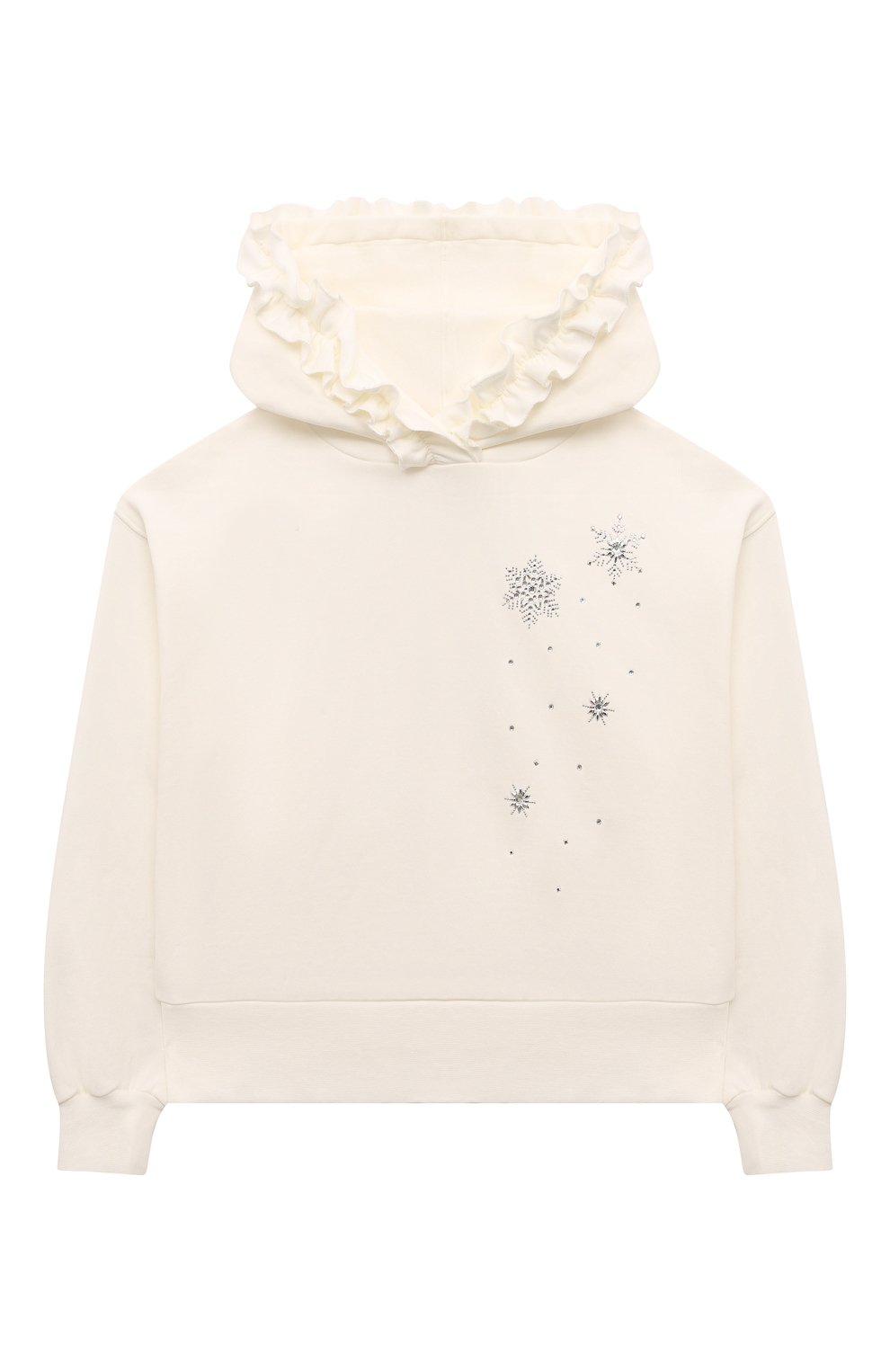 Хлопковое худи MONNALISA, арт. 19D619RU, фото 1