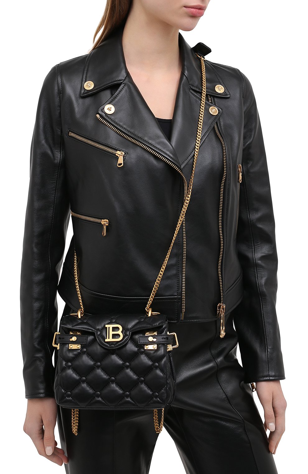 Рюкзак BALMAIN черного цвета по цене 210000 руб., арт. UN1S493/LNPW, фото 5 Рюкзак BALMAIN, арт. UN1S493/LNPW, фото 5