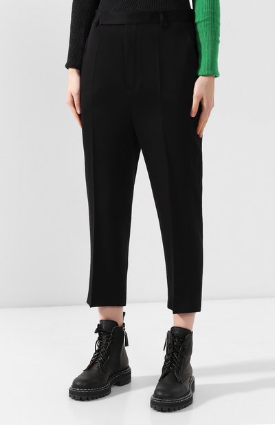 Шерстяные брюки RICK OWENS, арт. RP19F5309/WT, фото 3