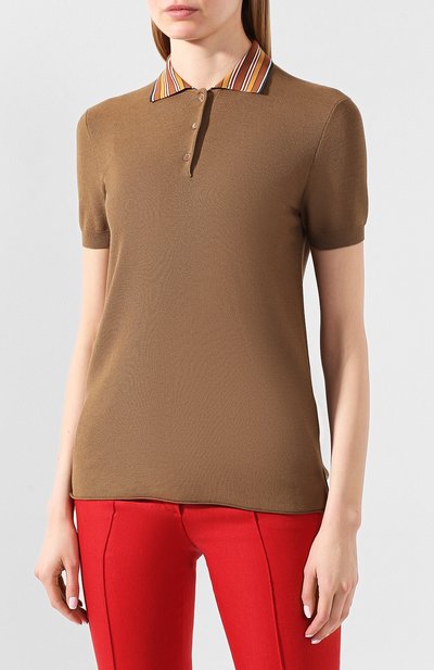 Поло из смеси шелка и хлопка LORO PIANA, арт. FAL1362, фото 3