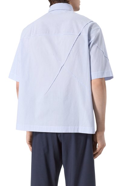 Хлопковая рубашка ISABEL BENENATO, арт. UW58S25, фото 4