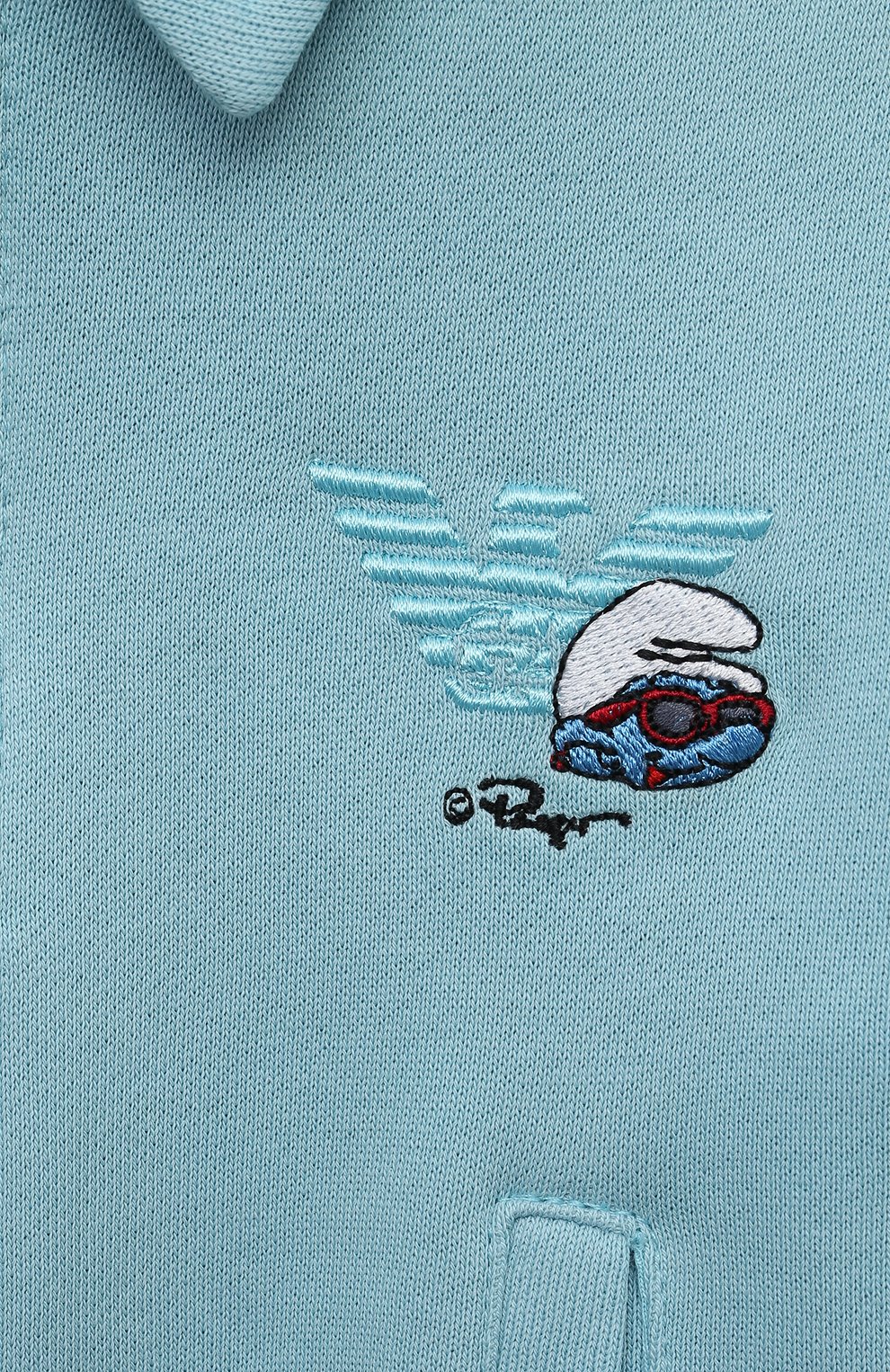 Хлопковая толстовка EMPORIO ARMANI, арт. 3DHBJN/3J5GZ, фото 3