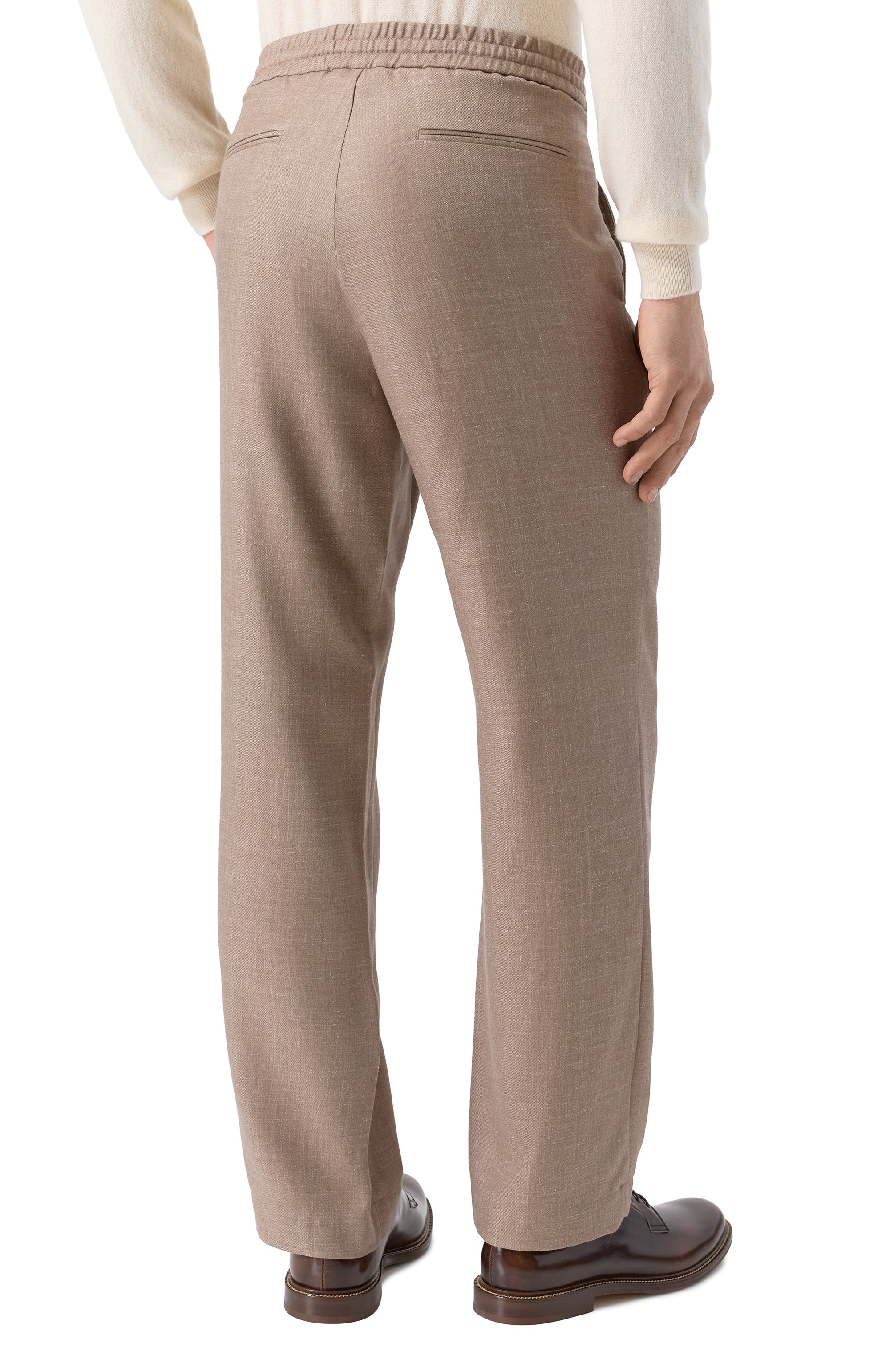 Брюки из кашемира и шелка COLOMBO, арт. PA00504/77541-10, фото 4