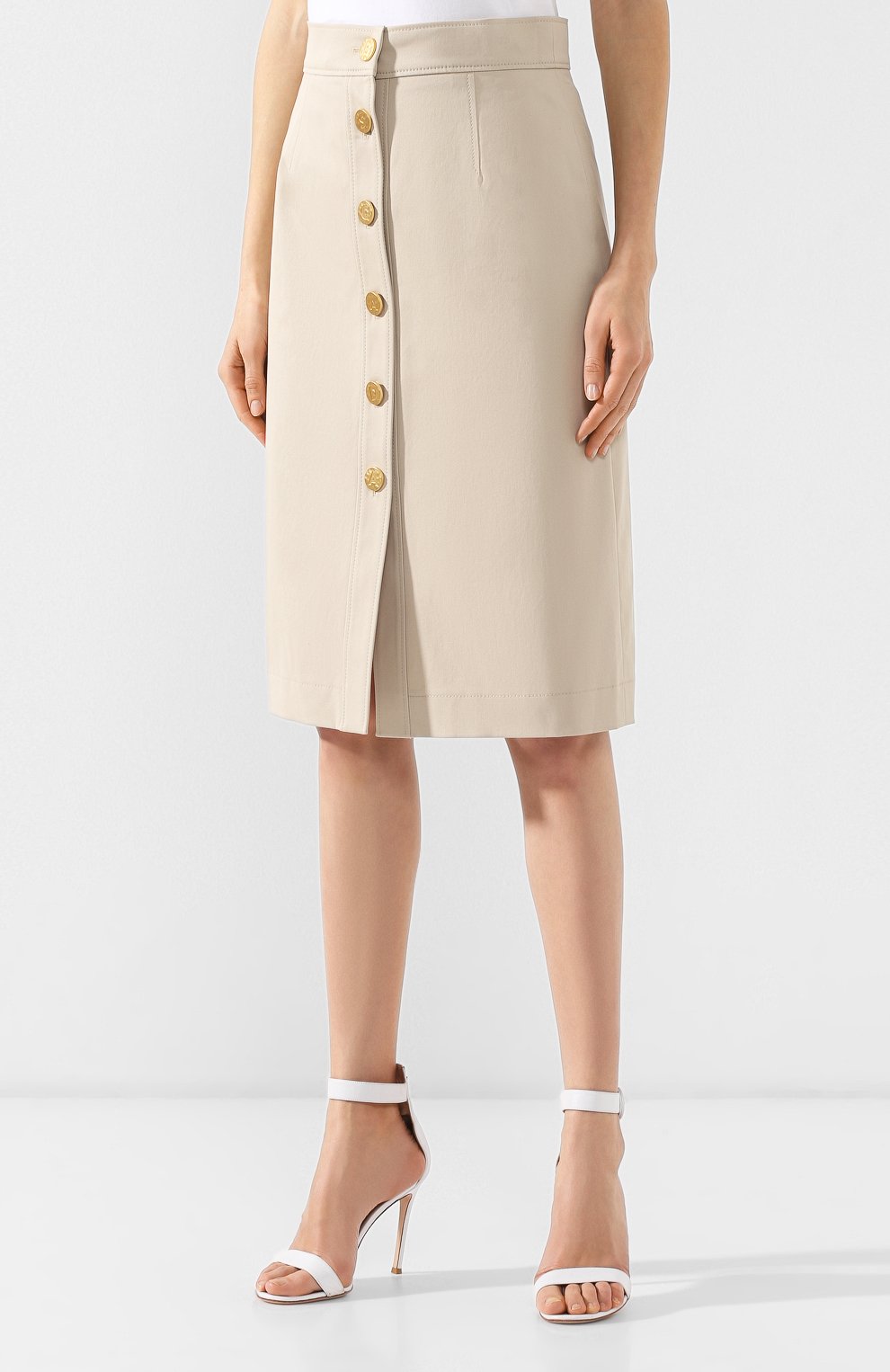 Хлопковая юбка-миди ESCADA SPORT, арт. 5028500, фото 3