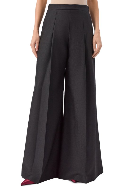 Шерстяные брюки Giambattista Valli 25FWPVCA3181/14STE Чёрный  25FWPVCA3181/14STE Фото 3