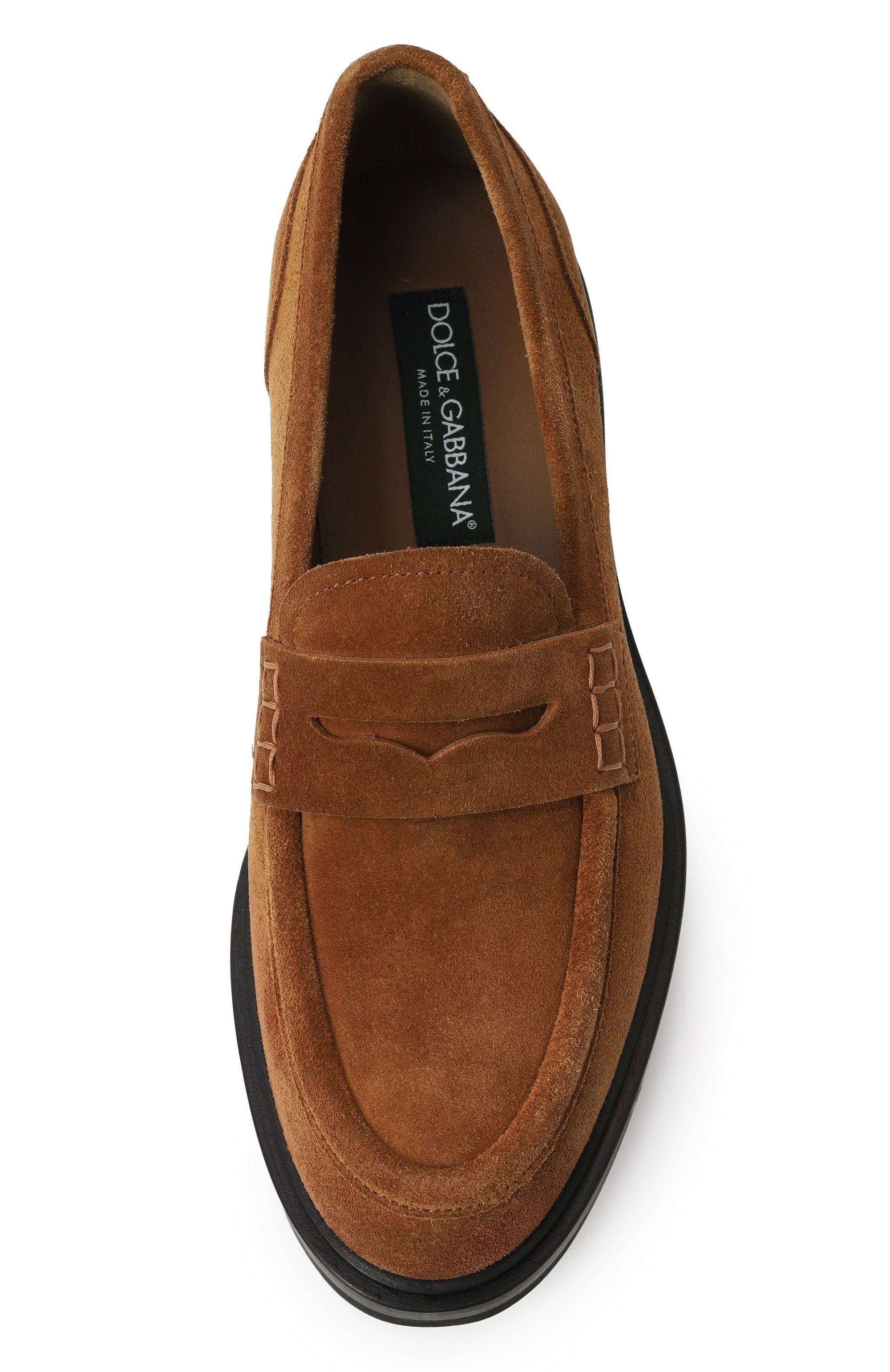 Замшевые пенни-лоферы altavilla DOLCE & GABBANA, арт. CM0078/AS915, фото 6