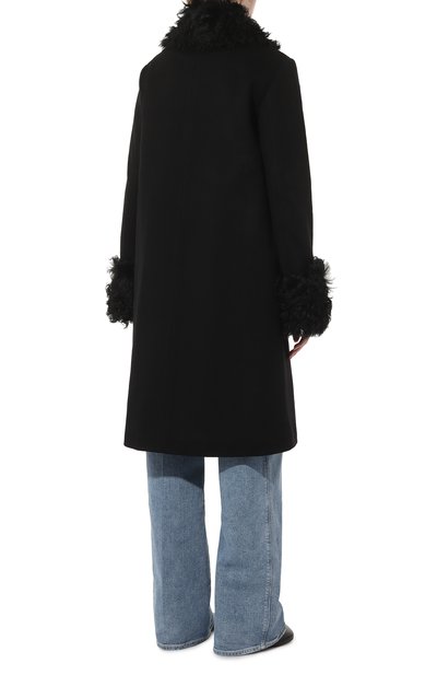 Шерстяное пальто LUDA NIKISHINA, арт. CT/TOE/black/warm, фото 4