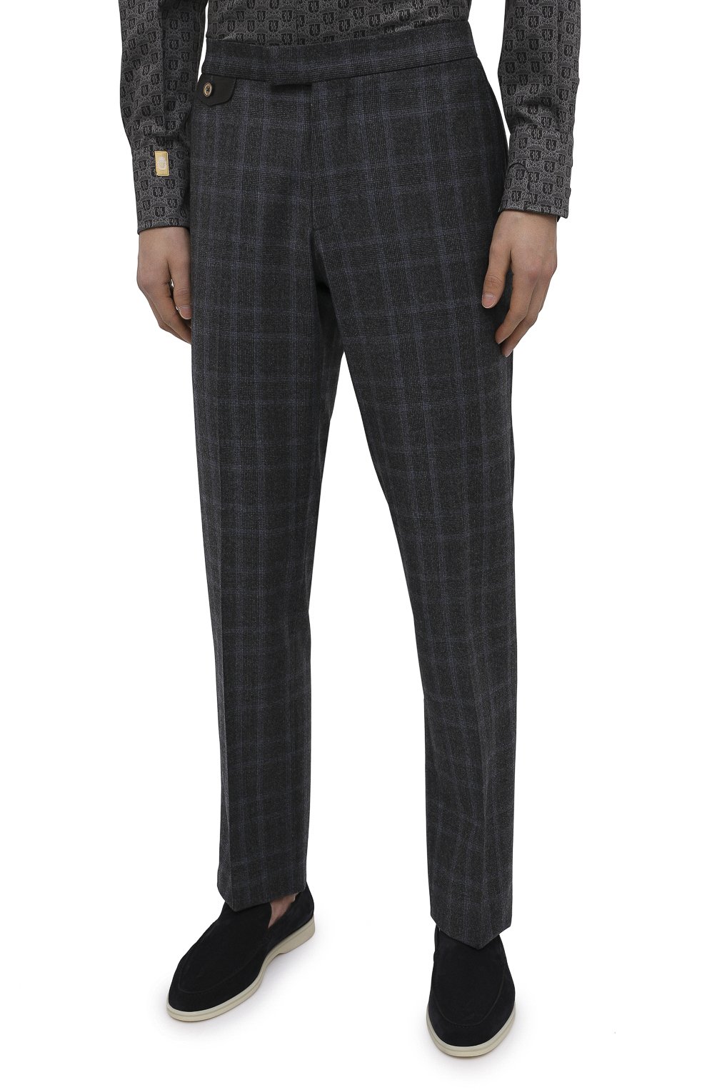 Шерстяные брюки ZILLI, арт. M0U-40-38P-D6506/0001, фото 3