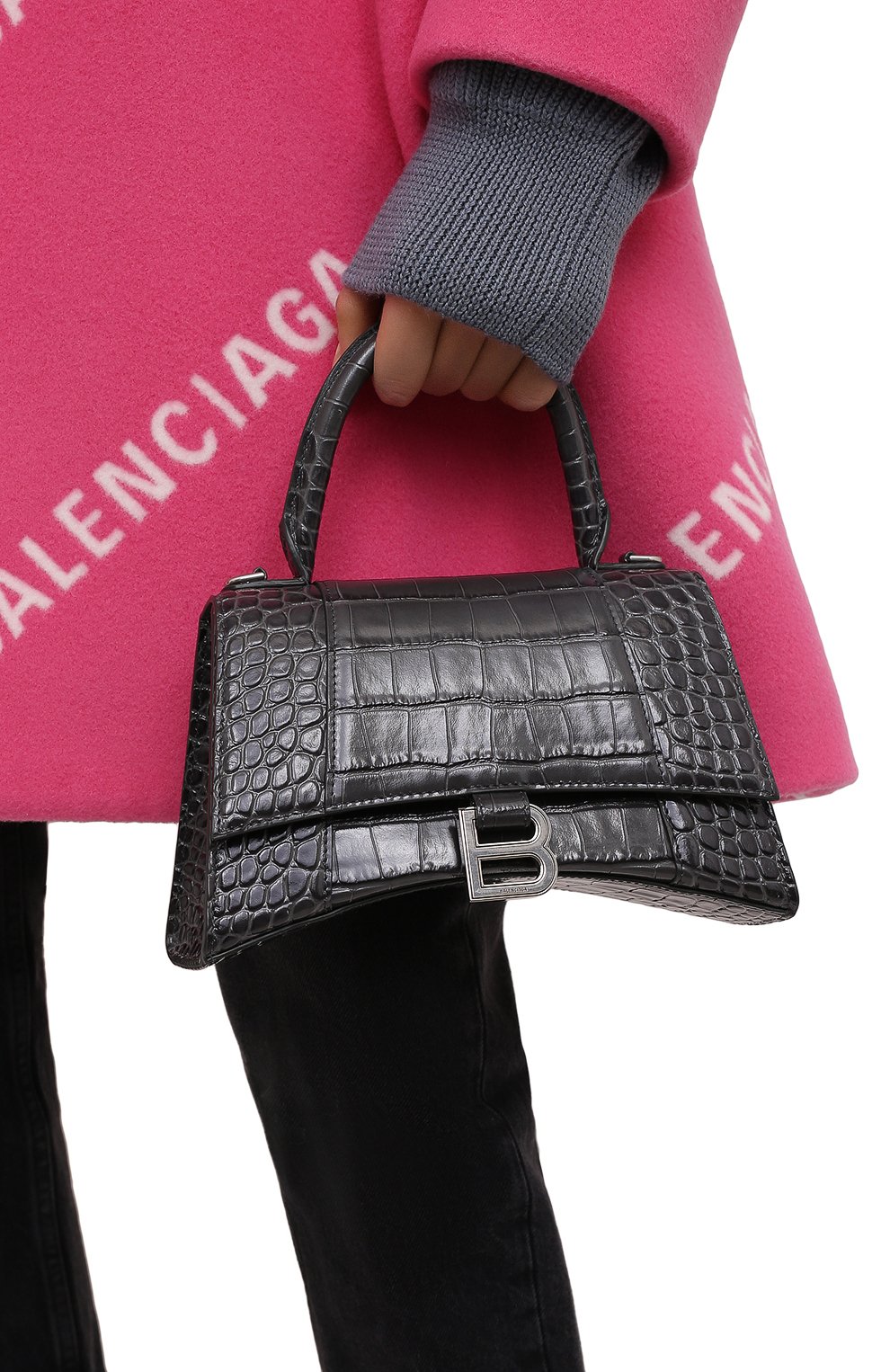 Сумка hourglass small BALENCIAGA, арт. 593546/1LR6Y, фото 2