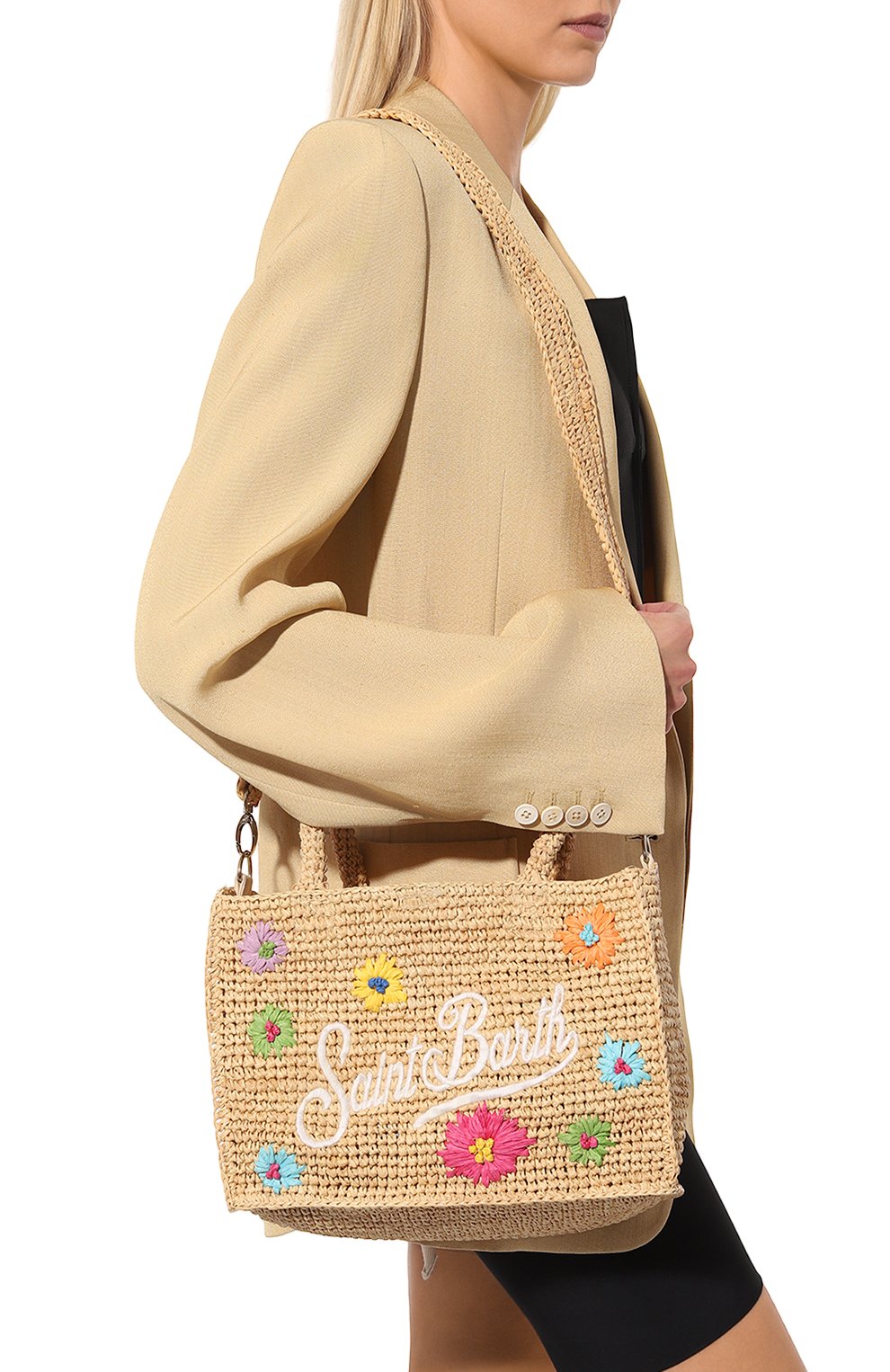 Сумка-тоут MC2 SAINT BARTH, арт. STBA/C0LETTE RAFFIA/00261D, фото 2