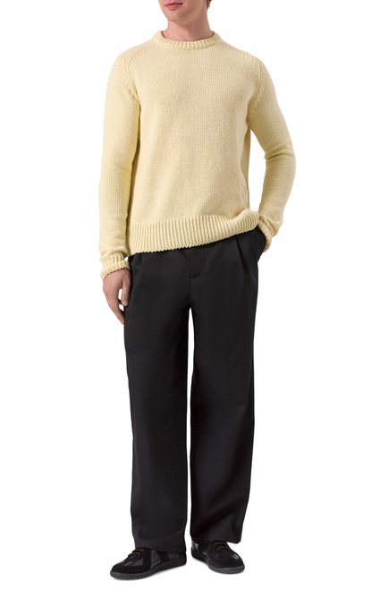 Мужской свитер из хлопка и шерсти JIL SANDER, арт. J47GP0191-J15442