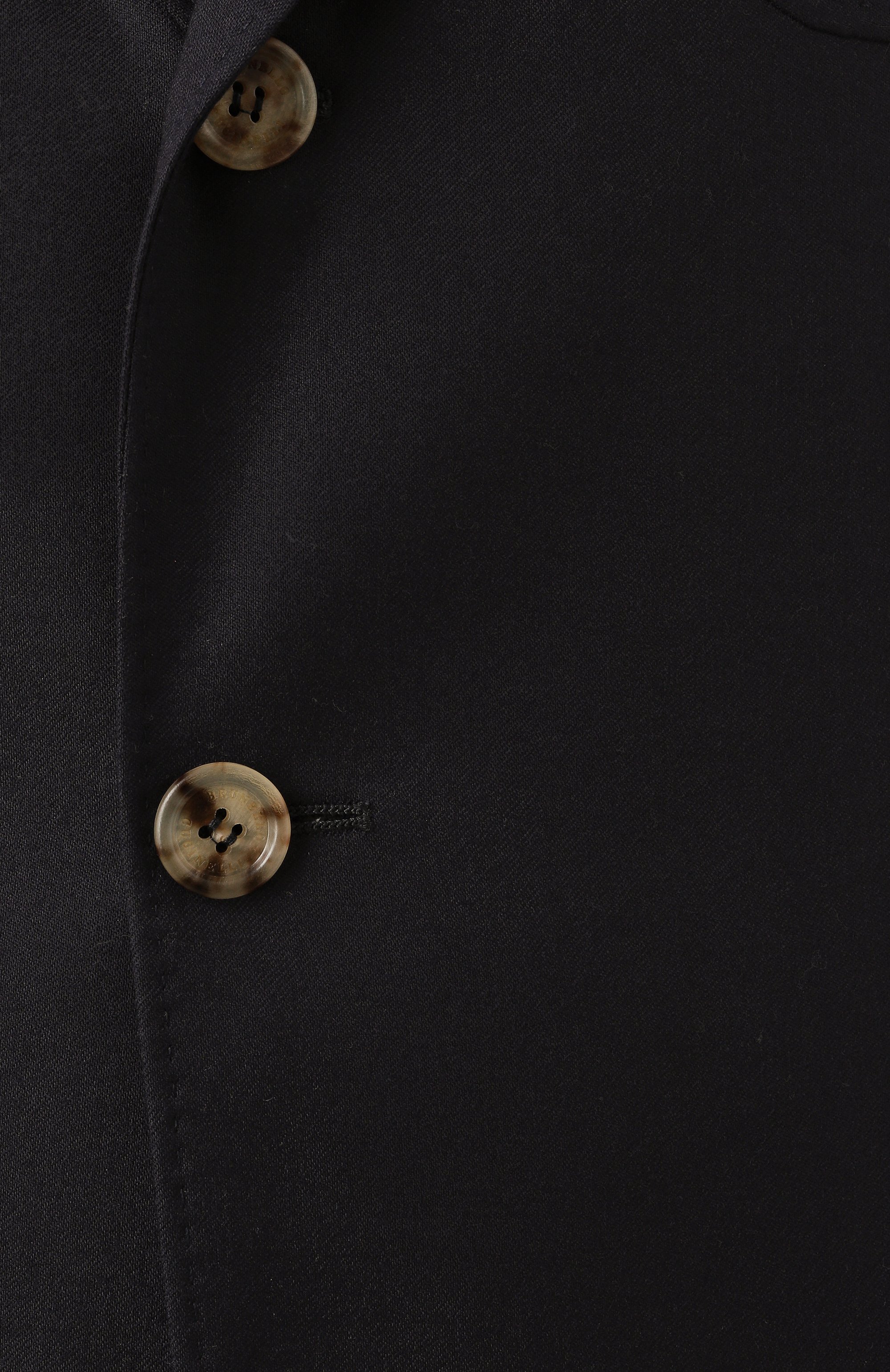 Шерстяной пиджак BRUNELLO CUCINELLI темно-синего цвета по цене 337000 руб., арт. ME2267BND, фото 7 Шерстяной пиджак BRUNELLO CUCINELLI, арт. ME2267BND, фото 7