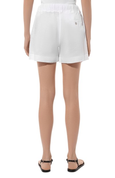 Льняные шорты 120% LINO, арт. 32ALIW29BR/000F753, фото 4