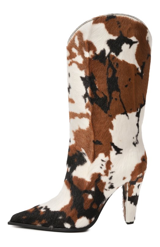 Кожаные сапоги Tess 110 Le Silla 3884E090RBPPPLL Коричневый  3884E090RBPPPLL Фото 4