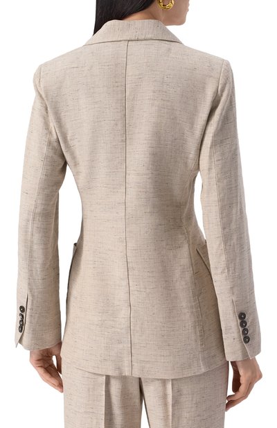 Жакет из вискозы и льна ERIKA CAVALLINI, арт. P5S006, фото 4