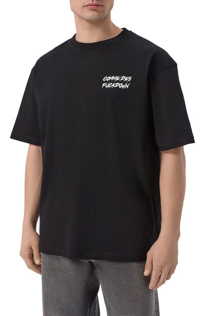 Хлопковая футболка COMME DES FUCKDOWN, арт. CFABM02004, фото 3