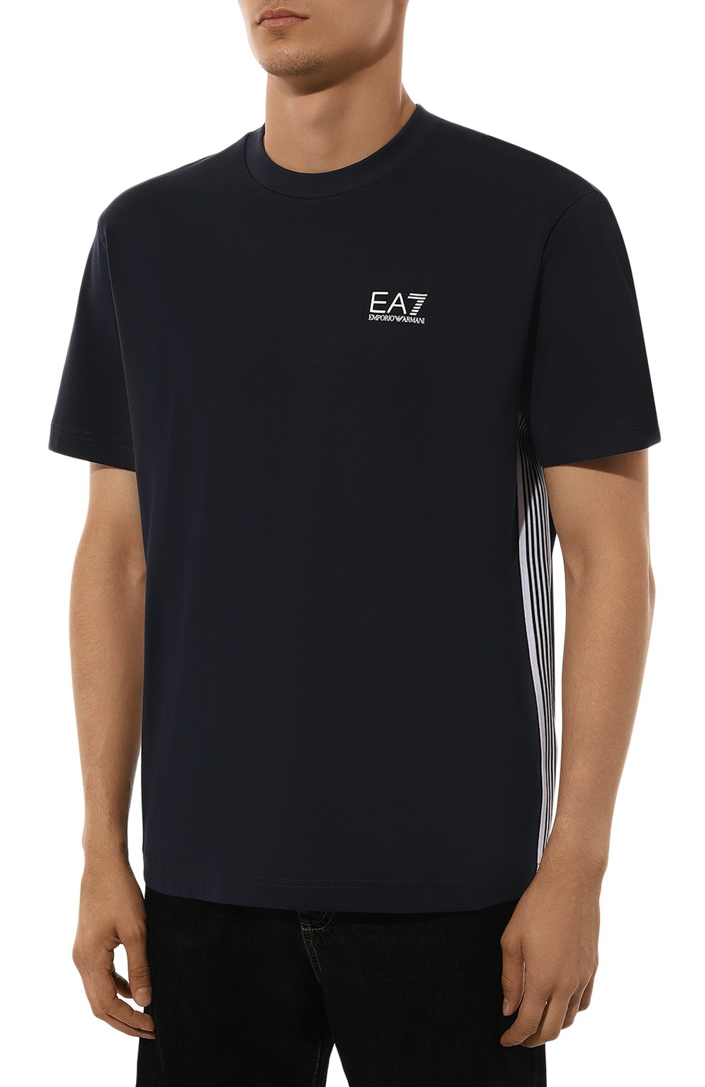 Хлопковая футболка EA7, арт. 6DPT19/PJ0LZ/XL, фото 3