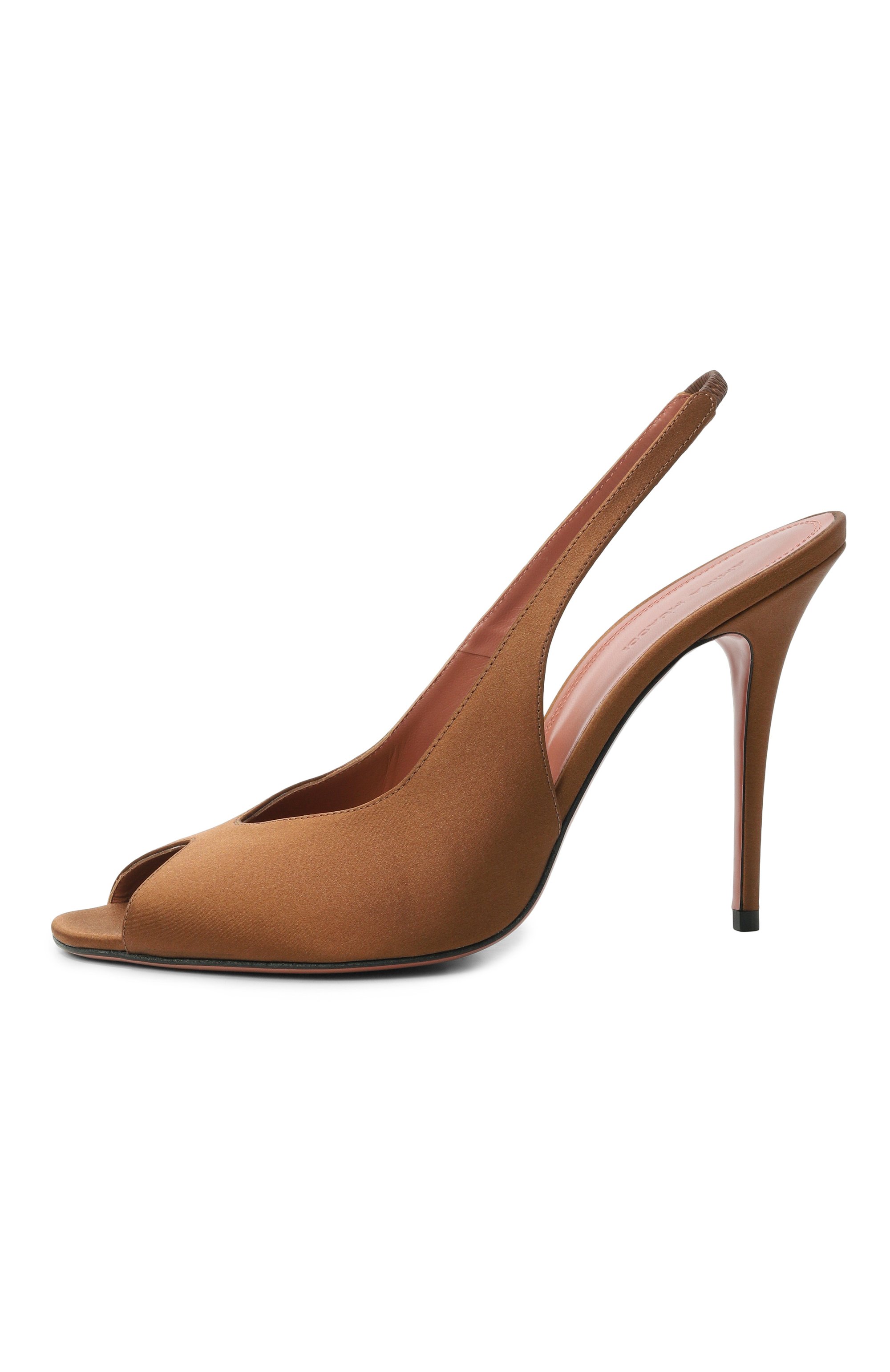 Атласные босоножки kristina 105 AMINA MUADDI, арт. KRISTINA SLING 105/SATIN, фото 4