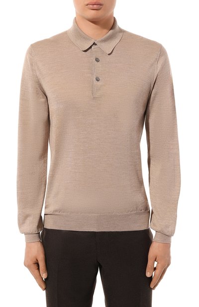 Поло из шерсти и шелка GRAN SASSO, арт. 57132/13190, фото 3