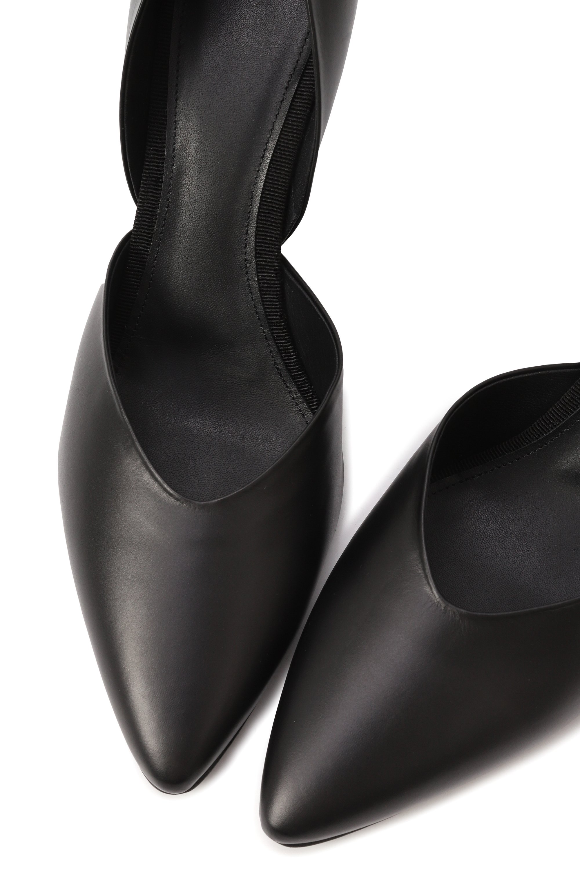 Кожаные туфли d'orsay CO, арт. 0459AGN/BLACK, фото 7