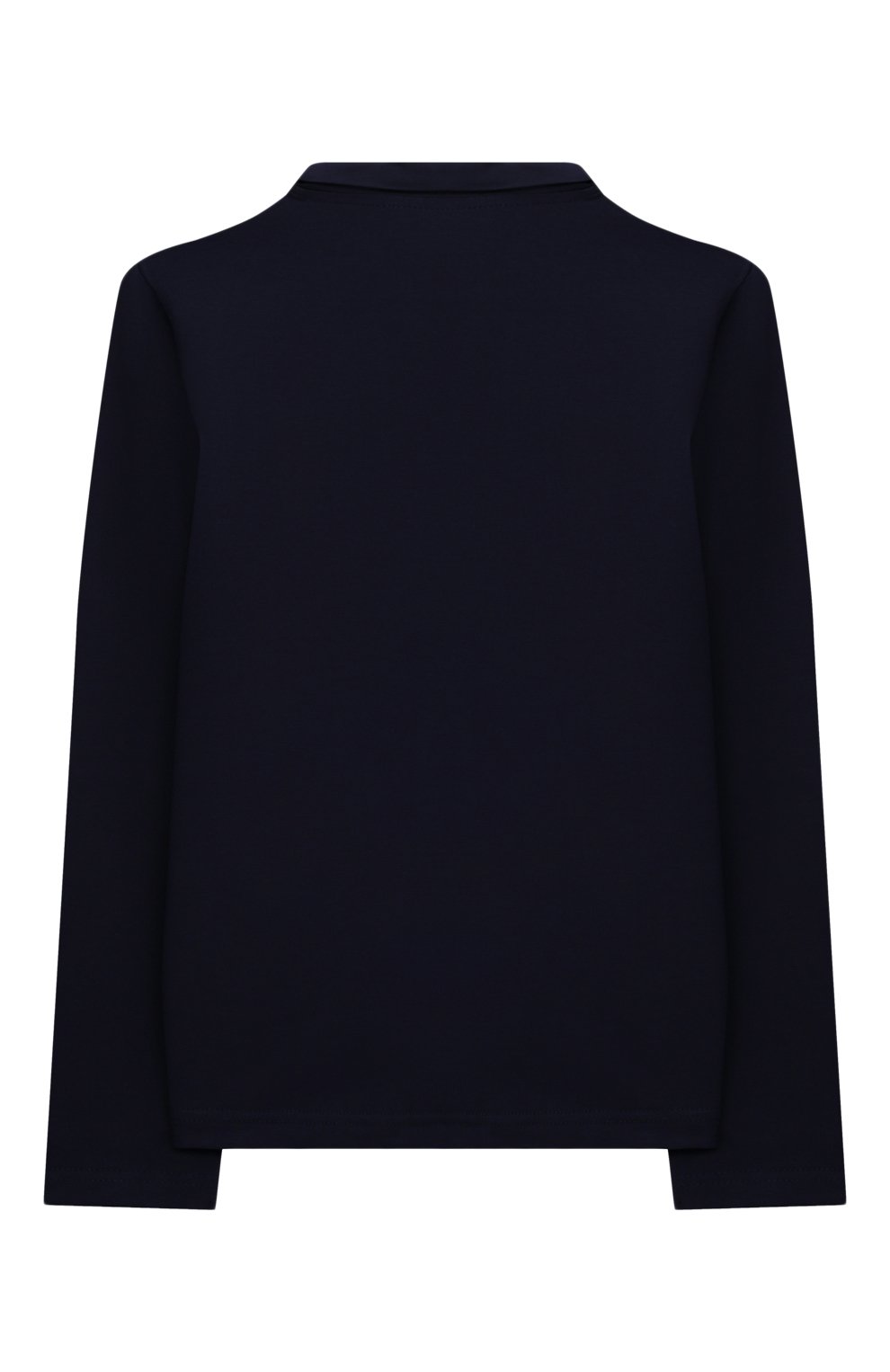 Хлопковое поло ZHANNA & ANNA синего цвета по цене 7100 руб., арт. ZABL13072120, фото 2 Хлопковое поло ZHANNA & ANNA, арт. ZABL13072120, фото 2