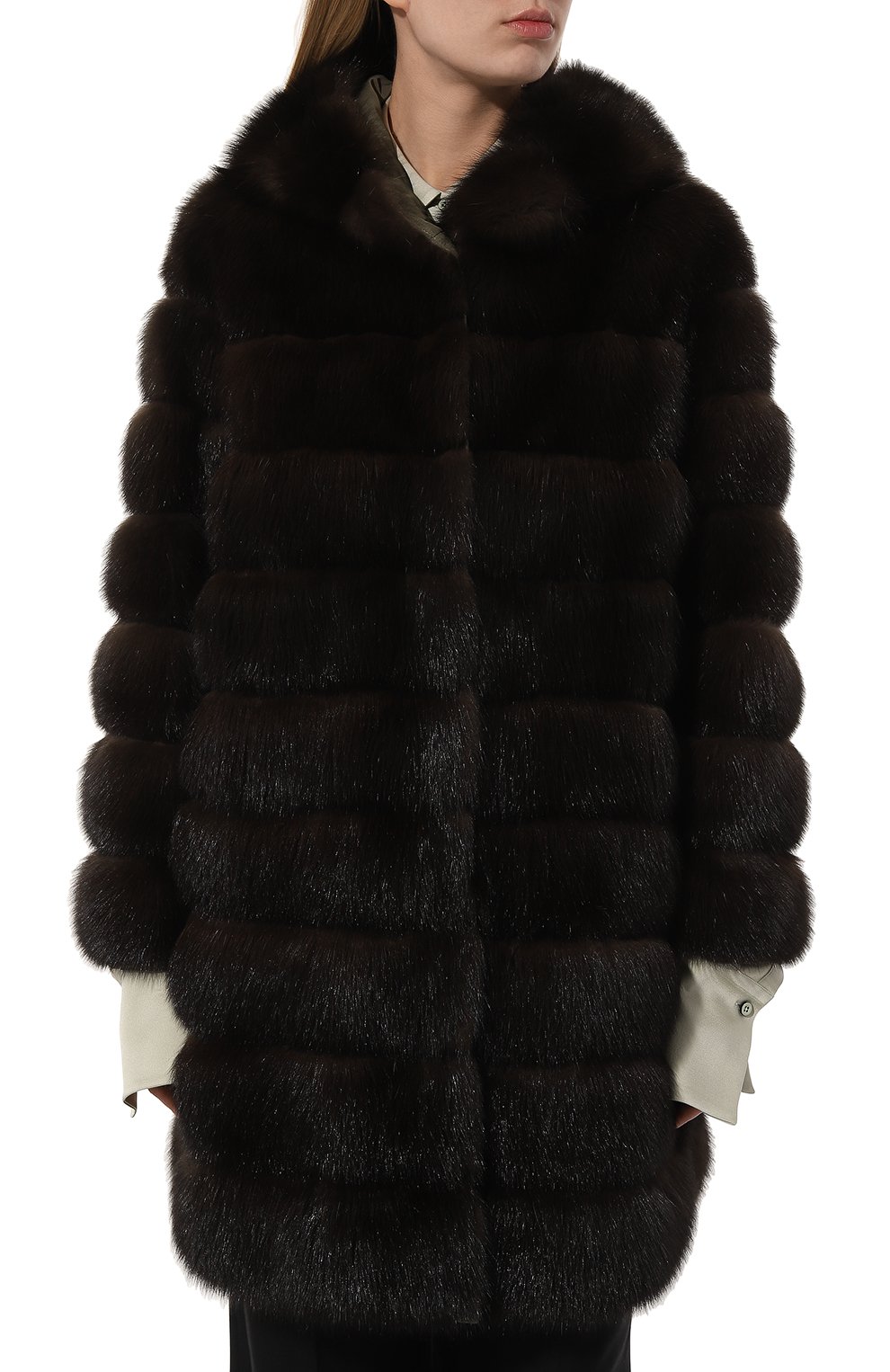 Двусторонняя шуба YVES SALOMON, арт. 20WYM05490ZIRV, фото 3