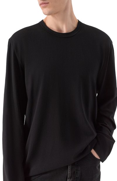 Хлопковый лонгслив JAMES PERSE, арт. MLJ3351, фото 5