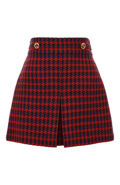 Шерстяная юбка GUCCI, арт. 643737 ZAGEL, фото 1