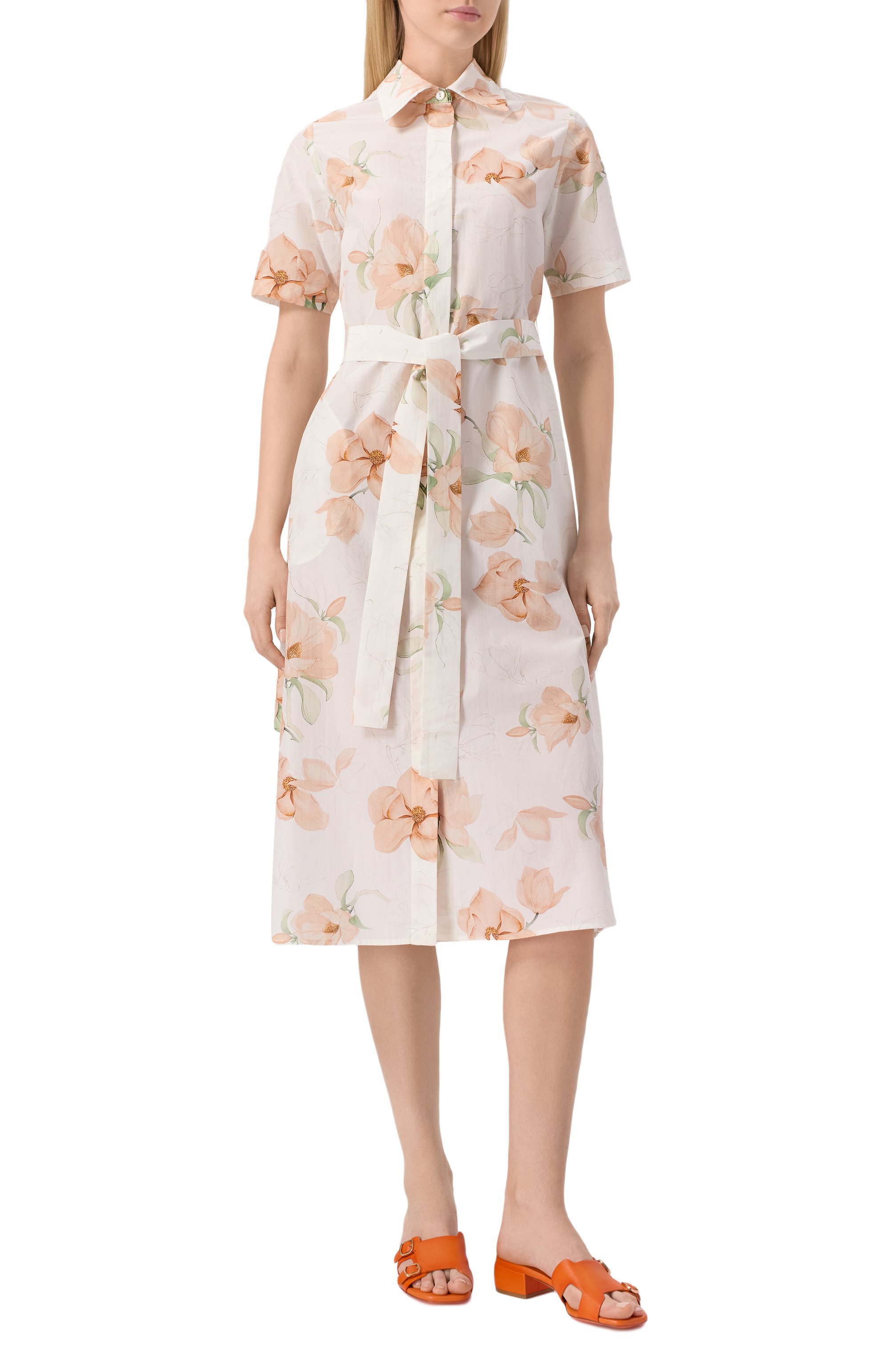 Платье из хлопка и шелка COLOMBO, арт. AB00358/F/T0294-U-1V, фото 3