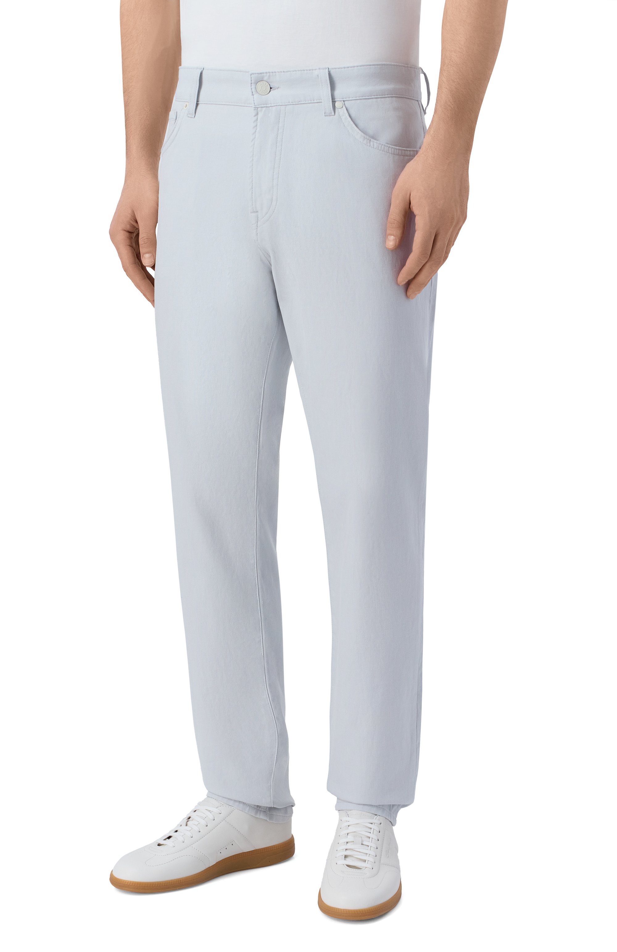 Хлопковые брюки BOSS, арт. 50553815, фото 3