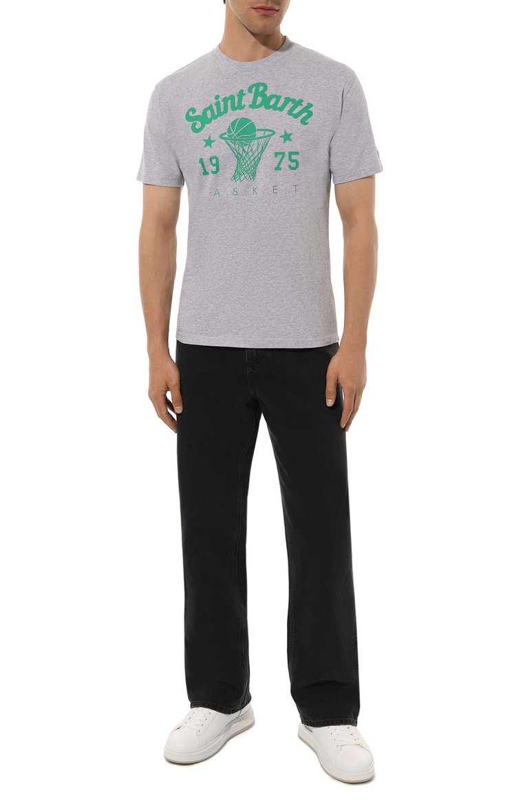 Хлопковая футболка MC2 SAINT BARTH, арт. STBM TSHIRT MAN/TSHM001/02203B, фото 1