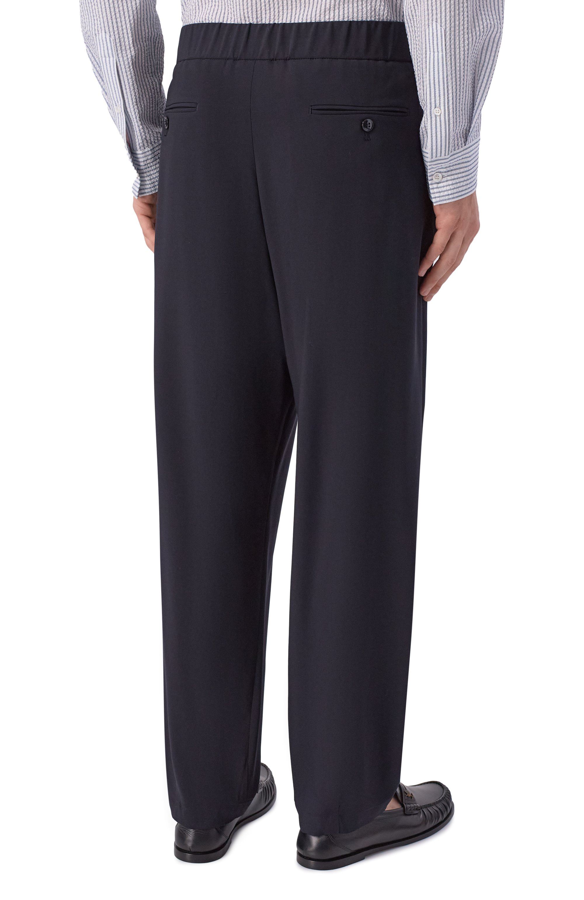 Шерстяные брюки GIORGIO ARMANI, арт. GM000576/TE10043, фото 4