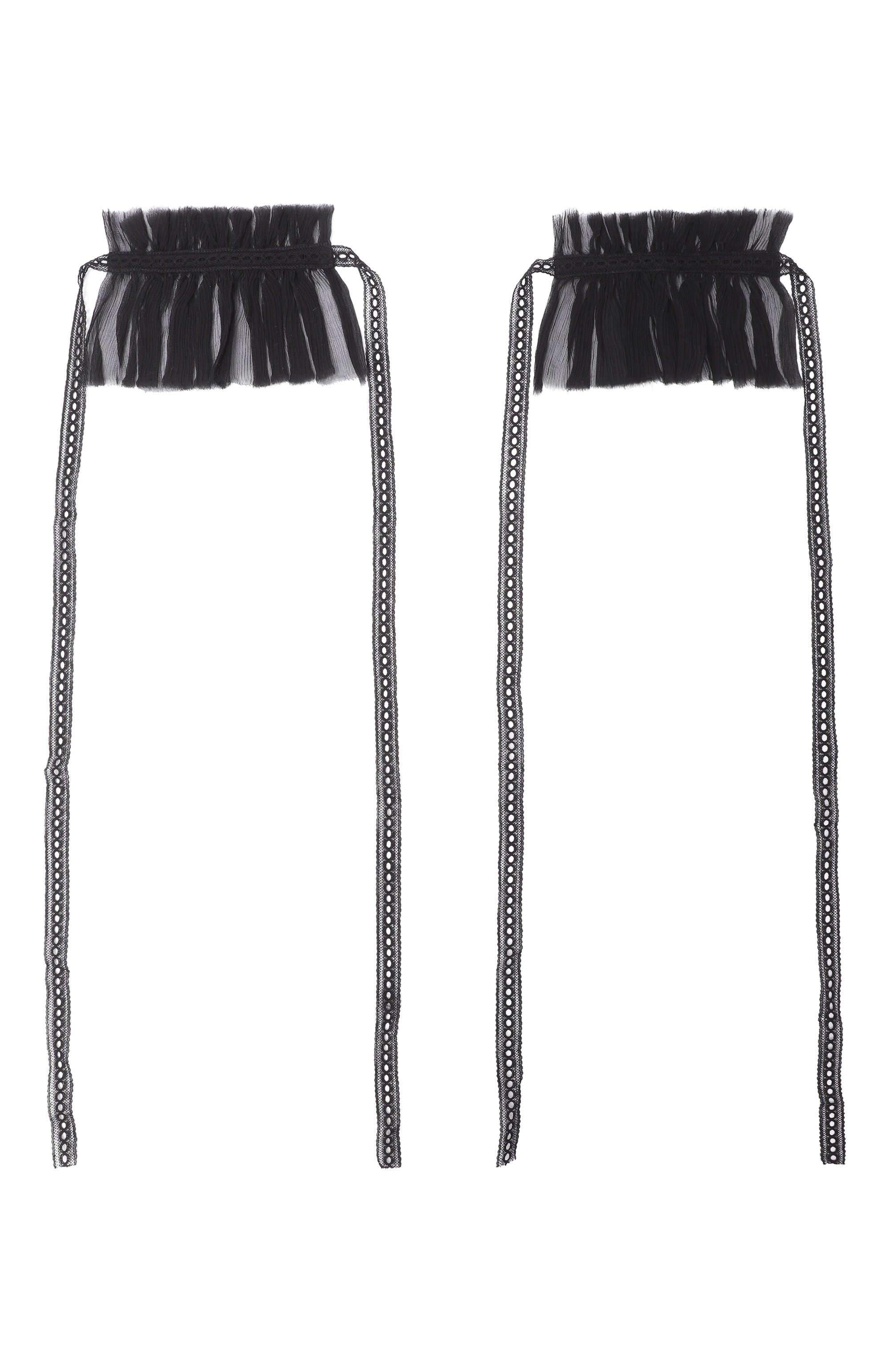 Шелковые манжеты ANN DEMEULEMEESTER, арт. B0014042/FA732, фото 1