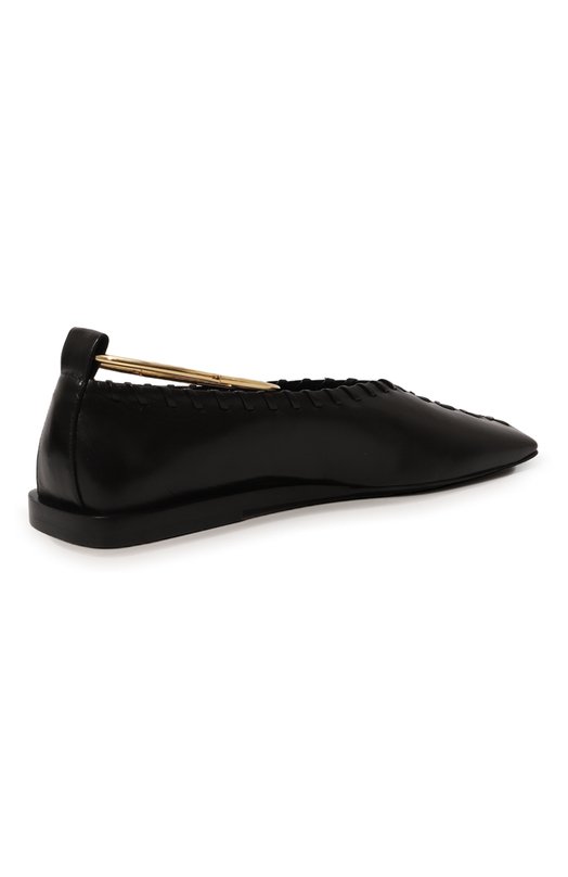 Кожаные балетки Jil Sander J15WZ0009/P4864 Чёрный  J15WZ0009/P4864 Фото 5